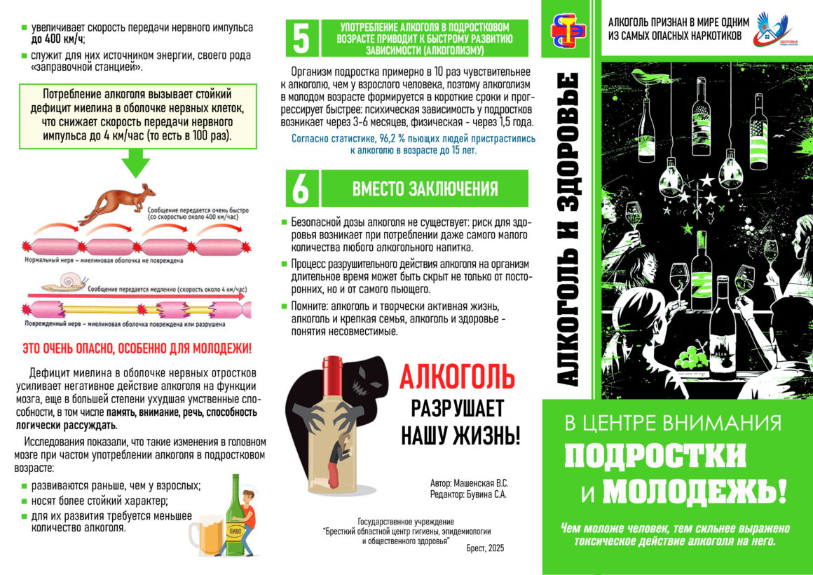 АЛКОГОЛЬ И ЗДОРОВЬЕ
