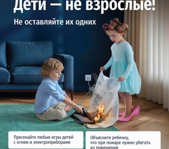 Дети — Не взрослые!!!!Не оставляйте их без присмотра!
