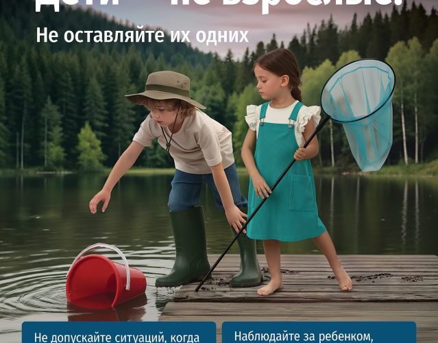 Дети — Не взрослые!!!!Не оставляйте их без присмотра!