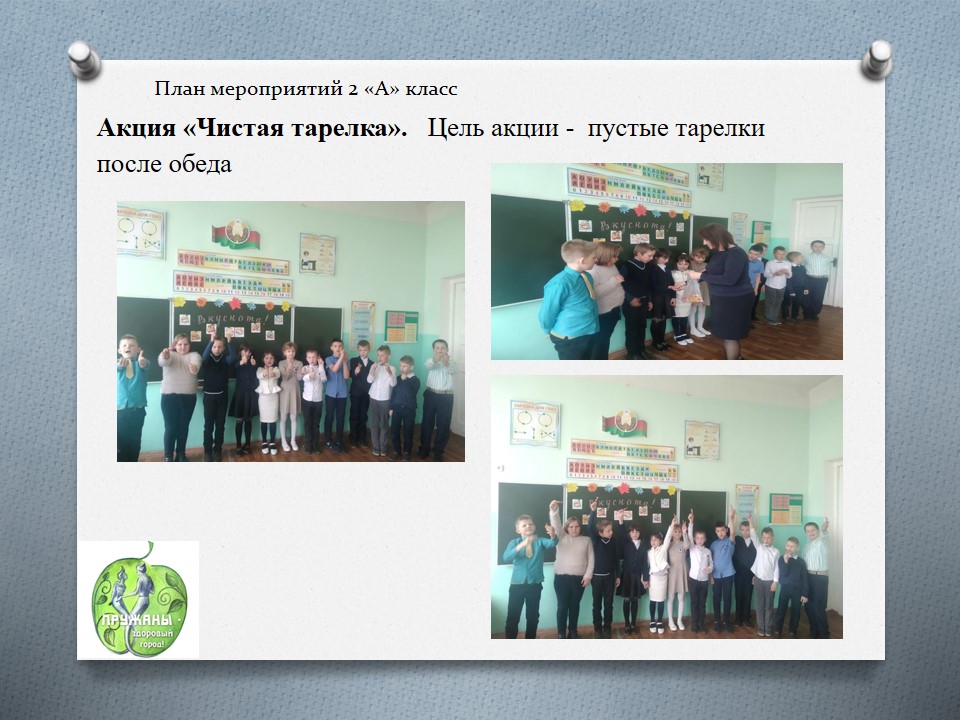 Проект «Здоровое питание с детства — благополучие в будущем» ГУО «Средняя школа №4»