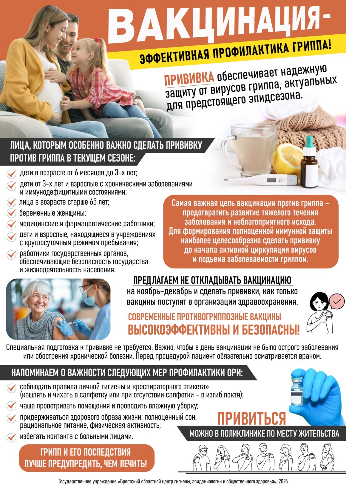 Эффективная профилактика гриппа 2026